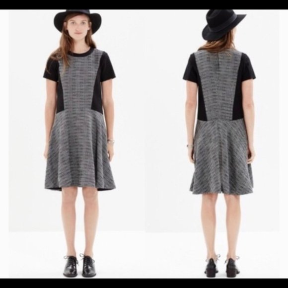 Madewell Texture Tribune Dress - Picture 3 of 9